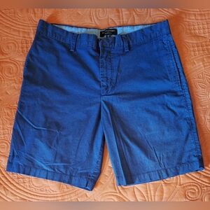 Banana Republic Shorts Blue Aiden Club Short Chino 7" Inseam Classic Mens 32
